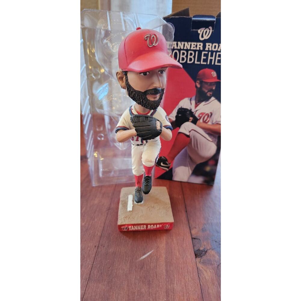 Tanner Roark Washington Nationals MLB baseball bobblehead